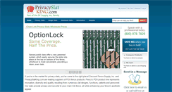 Desktop Screenshot of privacyslatking.com